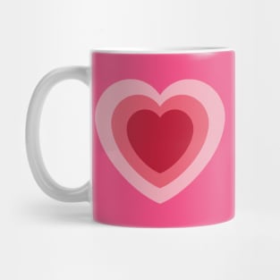 Pink cute heart Mug